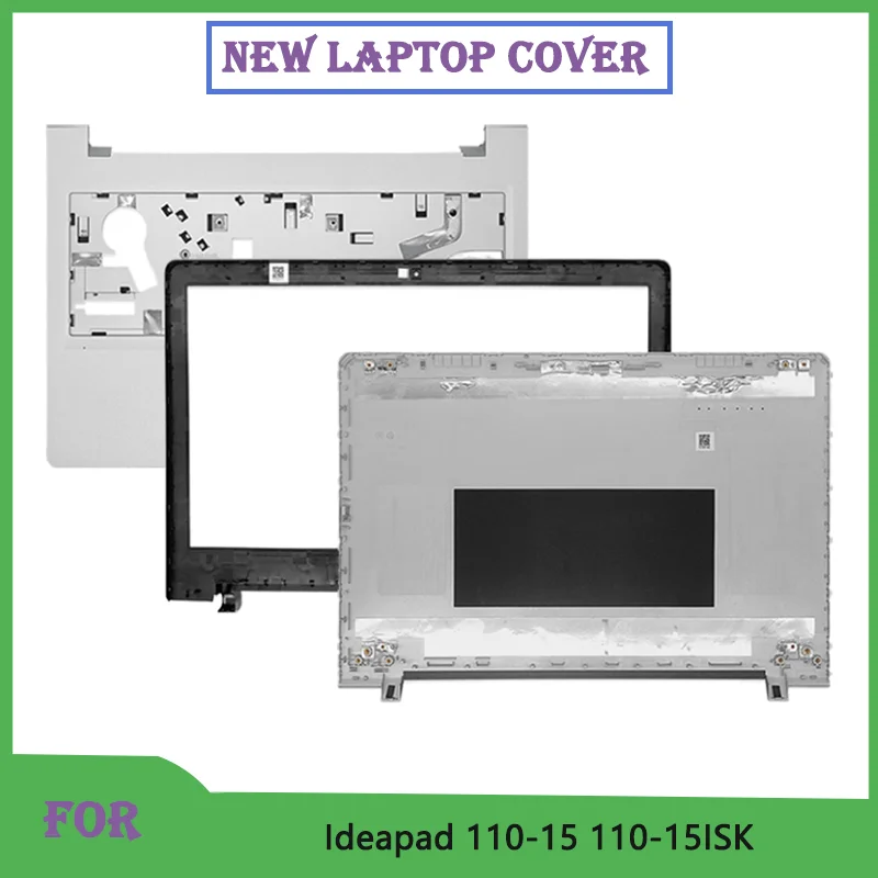 Nuevo para Ideapad 110-15 110-15ISK 110-15IKB Tian Yi 310-15 carcasa superior LCD para portátil/cubierta trasera/bisel frontal blanco