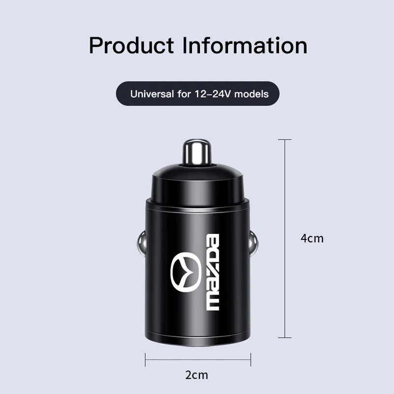 cx 30 cigarette lighter Micro Car Quick Charger Vehicle Convert Plug For Mazda 3 CX5 CX30 MX5 CX3 CX9 CX7 MX3 MX6 CX50 CX60 CX70 CX80 no need of gas or fuel mazda cx30 cigarette lighter Cigarette