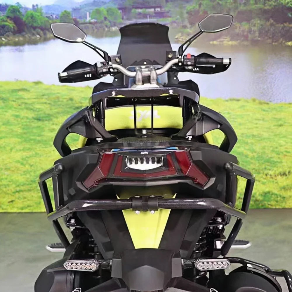【Good quality】Fit for Sym Adx 300 300Adx Adx300 Adx 300 Motorcycle Modified Bumper Front and Rear Bumper Exhaust Guardrail