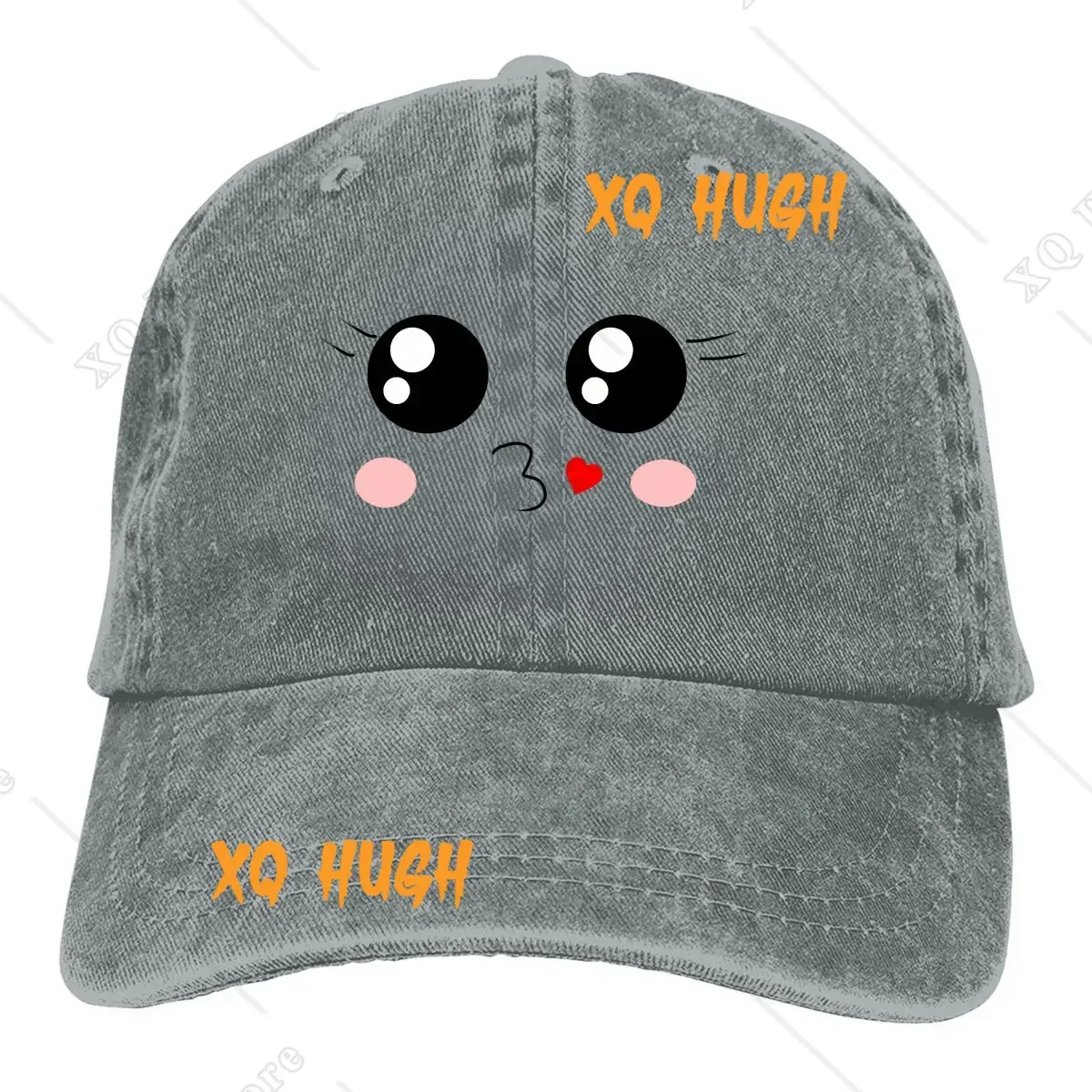 Complete Collection Of  Anime Hat Peaked Women's Cap Kiss Personalized Visor Protection Hats