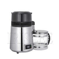 Pure Water Distiller 304 Stainless Steel Distilled Water Machine Dispenser Filter 4L Dental Distillation Purifier 110V 220V