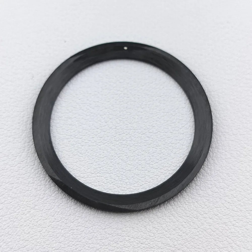 38-30,7 mm Keramik-Lünette mit schräger Oberfläche und Super-Luminova-Beschichtung, passend für 40-mm-Uhrengehäuse, Uhrenzubehörteile – Detail 3