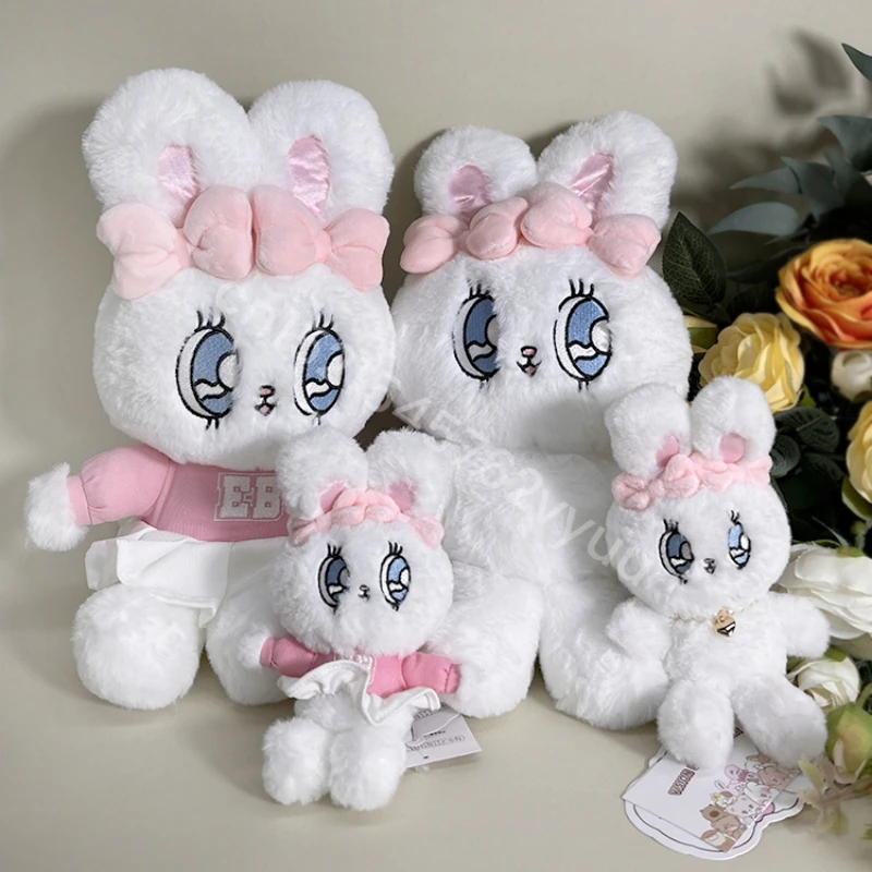 Oryginalna pluszowa zabawka Esther Bunny Cute Stuffed Bunny Doll Korean Style Lovely Rabbit Plushes Cuddly Pillow Xmas Gifts Girl