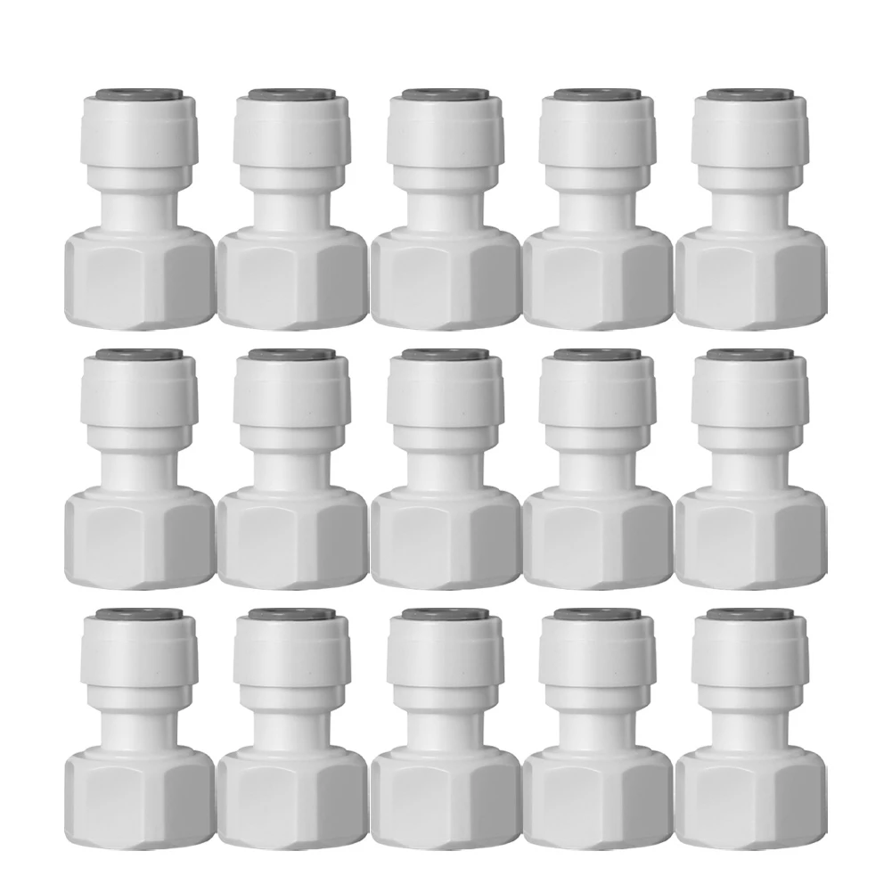 ตู้เย็นน้ํา Connector เครื่องกรองน้ํา Connector น้ําดื่มสะอาดรั่วเชื่อมต่อท่อเส้นผ่านศูนย์กลาง 9.5 มม