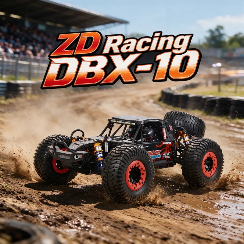ZD Racing RC Remote Control Car DBX 10 1 10 Scale 4WD Electric Desert Off Road Buggy Brushless Optional High Speed Hobby Vehicle