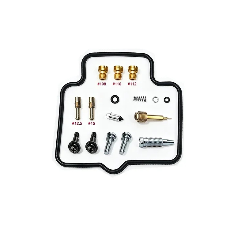 For SUZUKI VAN VAN 125 RV125 K 2003-2007 Carburetor Repair Kit Motorcycle Carb Rebuild Kit with Diaphragm & Float
