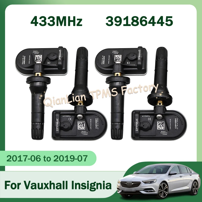 

1/4 шт. 39186445 датчики TPMS система контроля давления в шинах автомобильные аксессуары для Vauxhall Insignia Astra