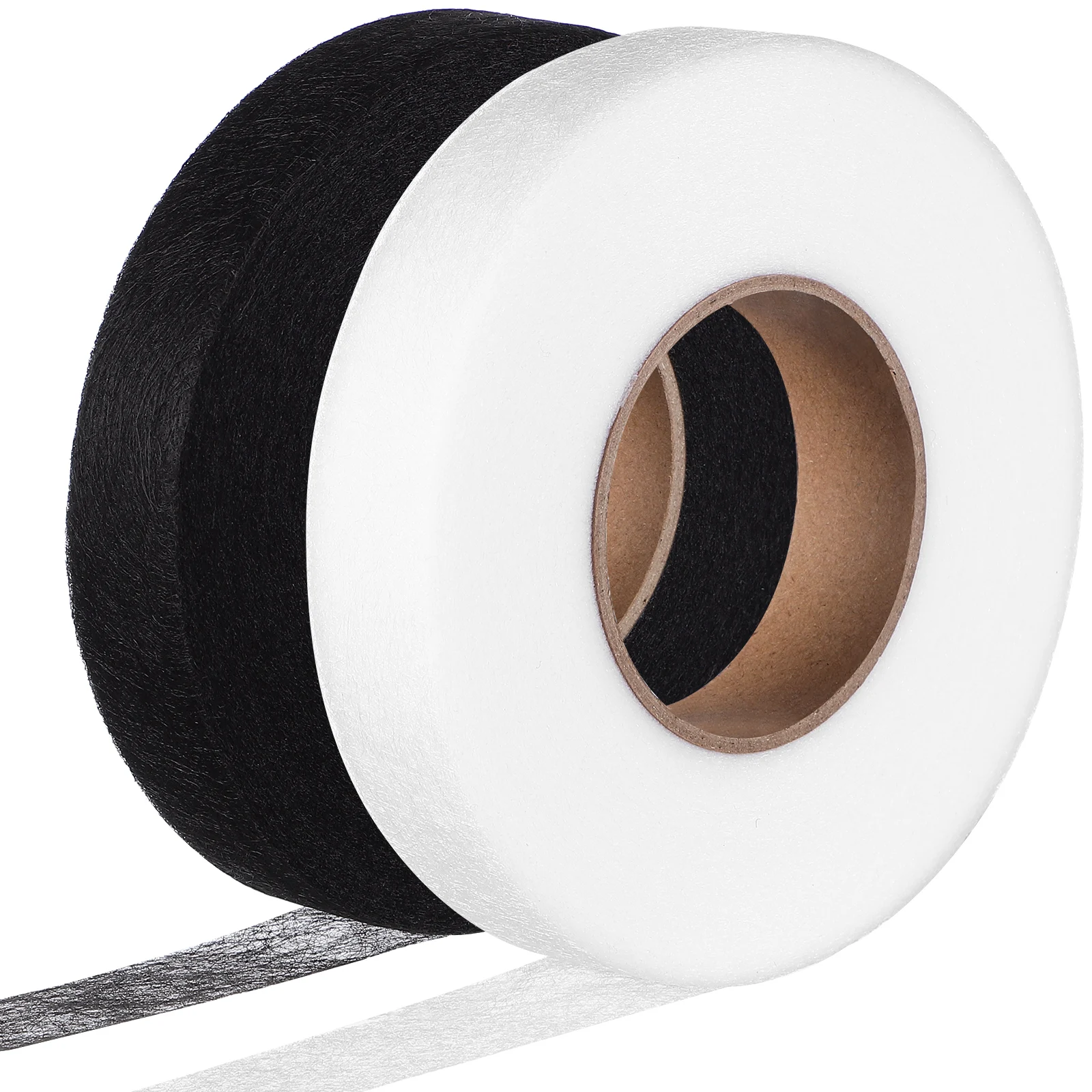 

2 Rolls Hem Tapes Iron On Hemming Tape Self-Adhesive Fabric Fusing Tape DIY Clothes Length Shorten Hemming Tape Sewing Accessory