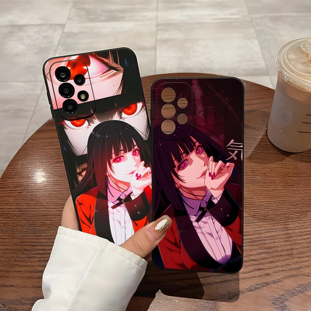 Jabami Yumeko Phone Case For Samsung S25 S24 Ultra S23 Fe S22 S20 S21 Plus A13 A14 A54 A34 A24 A53 A14 Cover