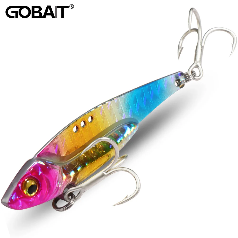 VIB 7g 10g 16g 20g Metall Jig Köder Spinner Sinking Blade Spinning Vibetion Haken Ration Pesca Sea Tackle Spinnerbait Angeln Köder
