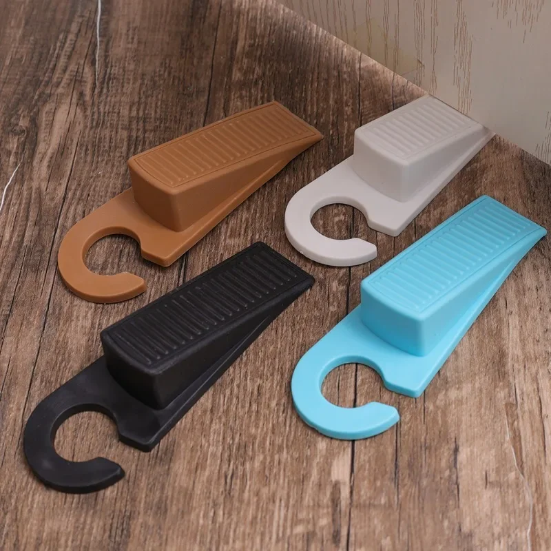 سيليكون الباب وقف قابلة لإعادة الاستخدام صدمة ماصة كتلة إسفين توقف الباب مقبض الباب وقف منصات المنزل مكتب الباب المضادة للتصادم منصات #3