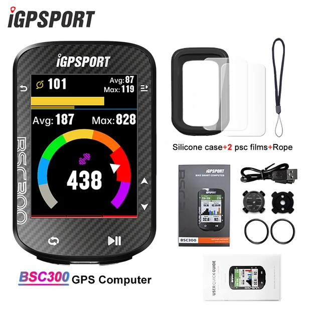 iGPSPORT BSC300 BSC 300 Computer ANT+ Wireless Bike Speedometer