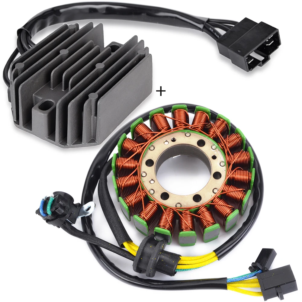 Magneto Stator Coil + Regulator Rectifier For Suzuki AN250 Burgman 250 1998 - 2002 AN400 Burgman 400 1999 2000 2001 2002