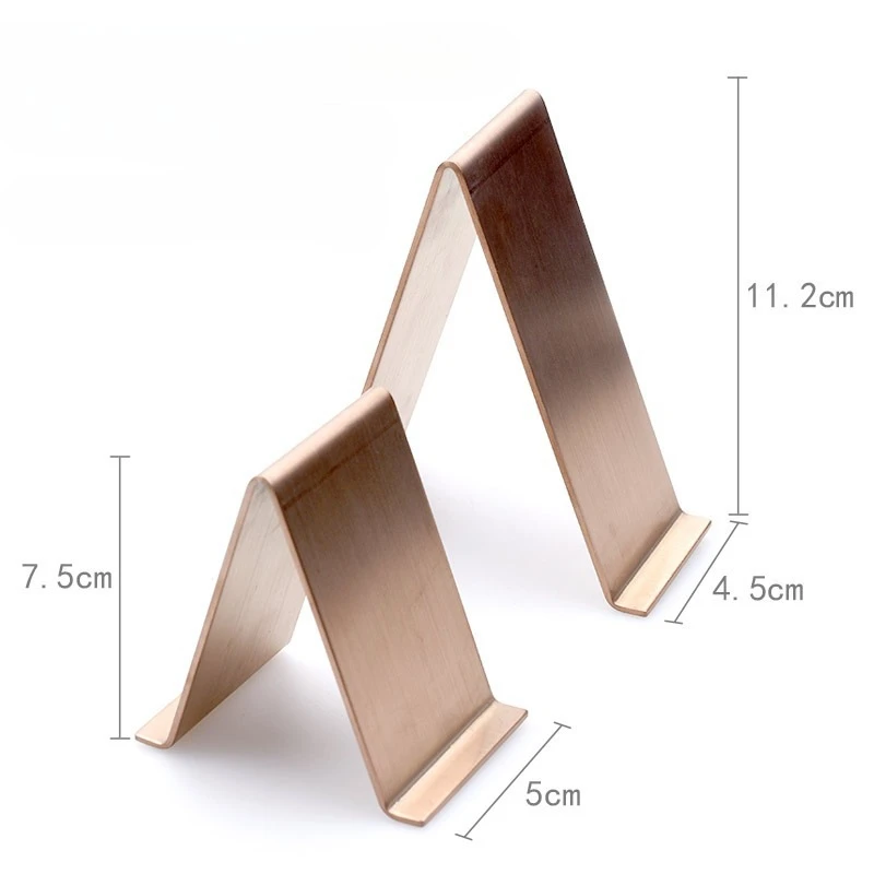 2pcs Set Stainless Steel High Heel Shoe Display Stand Counter Window Showcase Organizer for Men Women Shoe Store Prop