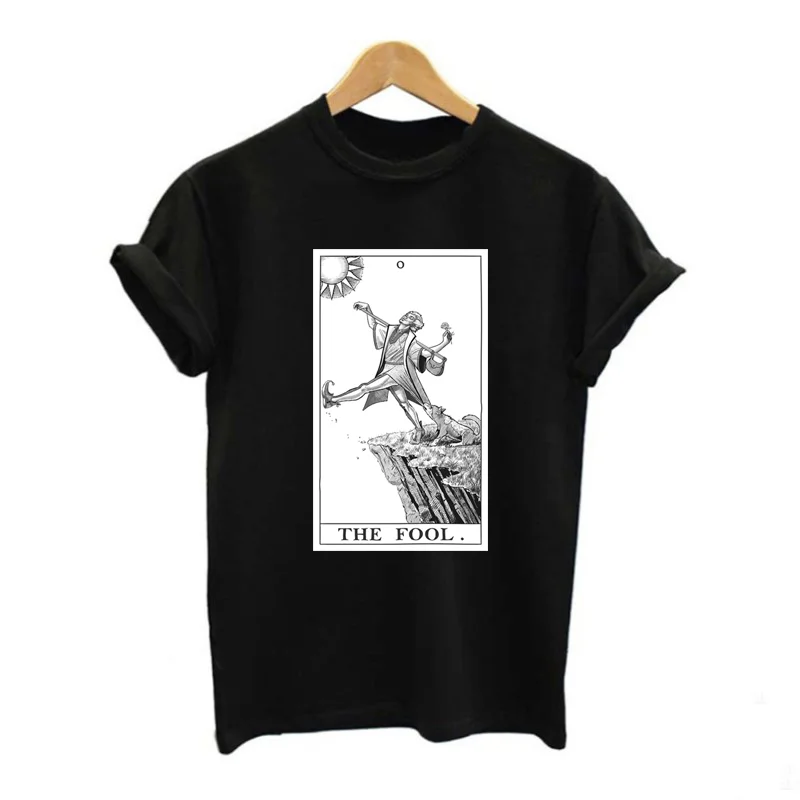 2 sztuk/partia Tarot Fool termowizyjny termotransferowy naszywki samoprzylepne na topliwe naklejki do prasowania odzieży t-shirt DIY