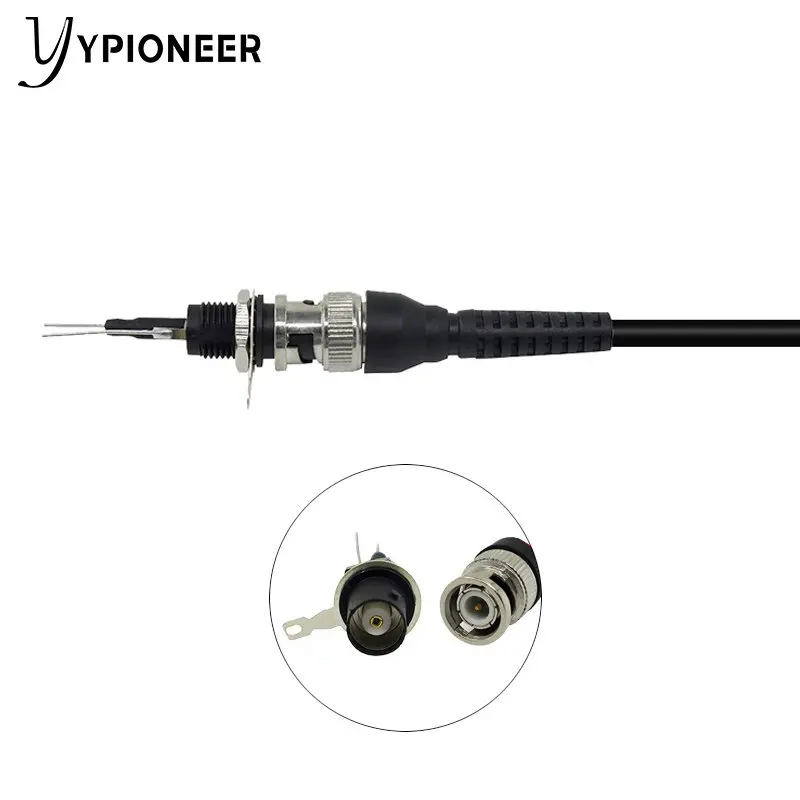 YPioneer P7002S 4 قطعة أسود 50KY سلامة BNC أنثى التوصيل لتركيب لوحة أداة عالية الجودة اكسسوارات