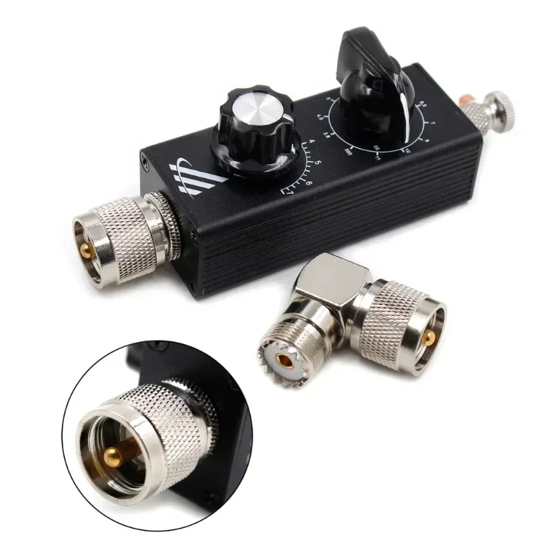 

Shortwave Antenna Antenna 30W QRP Full-Band Tuned Antenna for FT-817 818 703 K1K2 USDX MCHF 5MHz-55MHz 896C