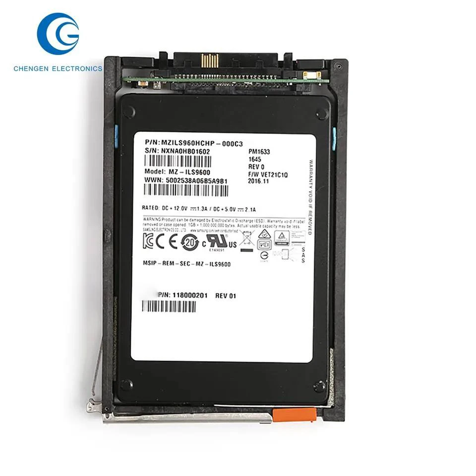 2pcsHigh جودة 960Gb Sas-1Gbps.5 بوصة محرك الحالة الصلبة 11800001 960Gb Ssd Sas.5 "1G