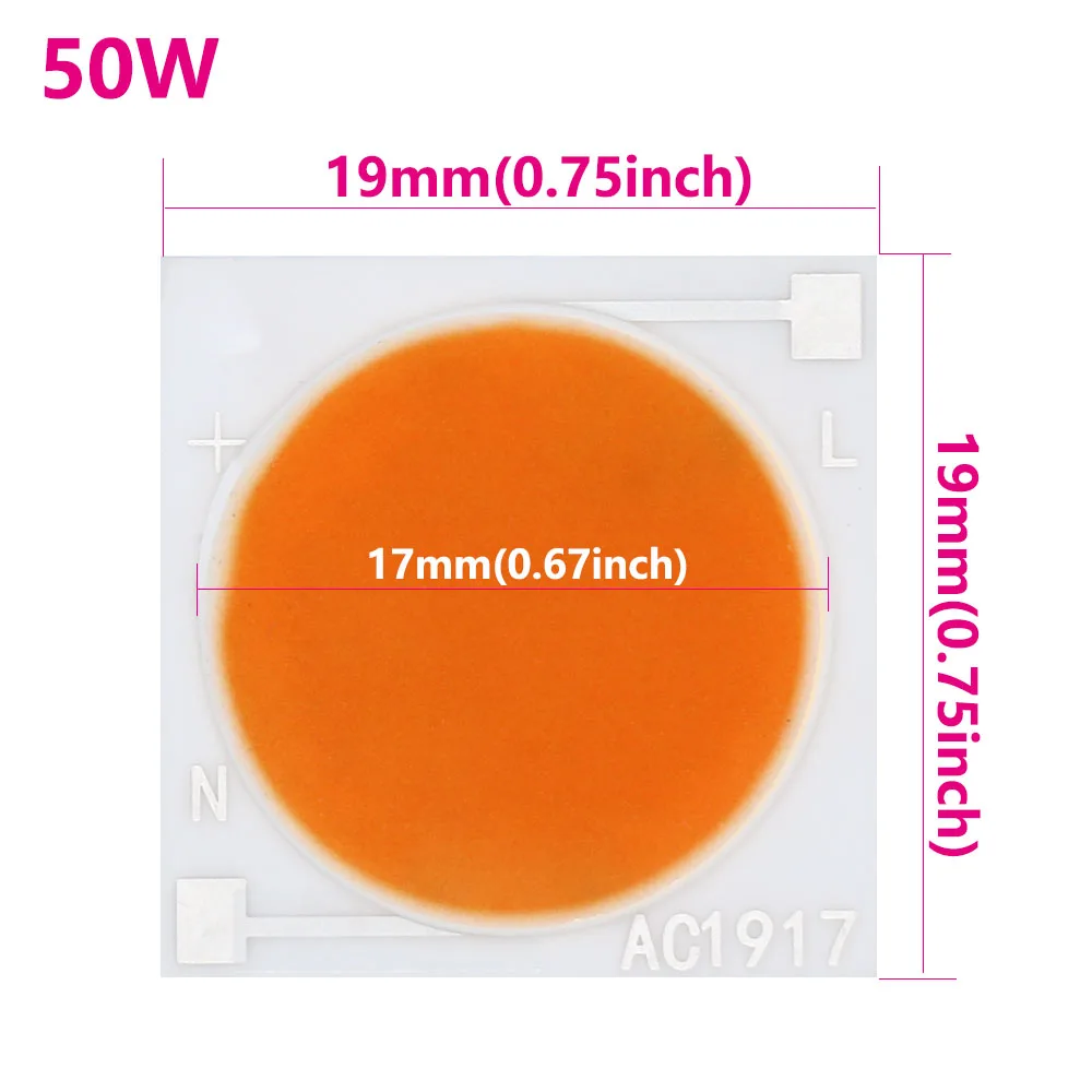 5 pz Led chip coltiva la luce 30W 20W 10W 220V spettro completo LED Chip di ceramica per tenda Growbox illuminazione coltiva serra indoor fai da te