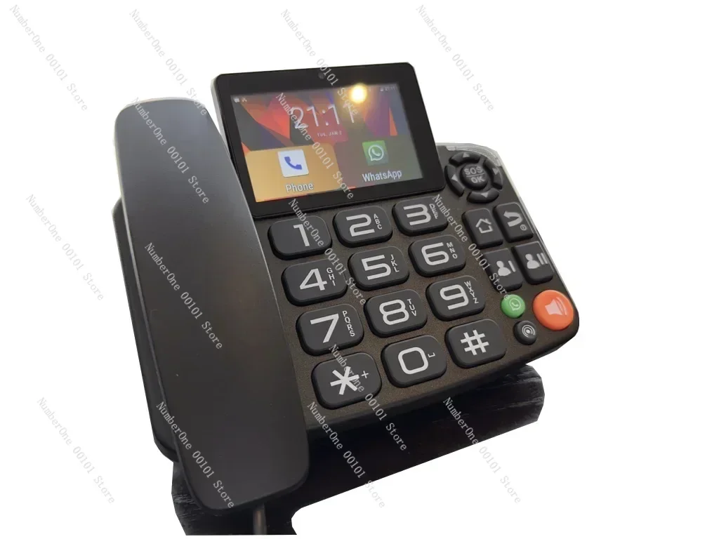 Android LTE Fixed Wireless Landline 4G SIM Network Videophone Glob Universal Elderly WIFI Video Mobile Phone Home Office