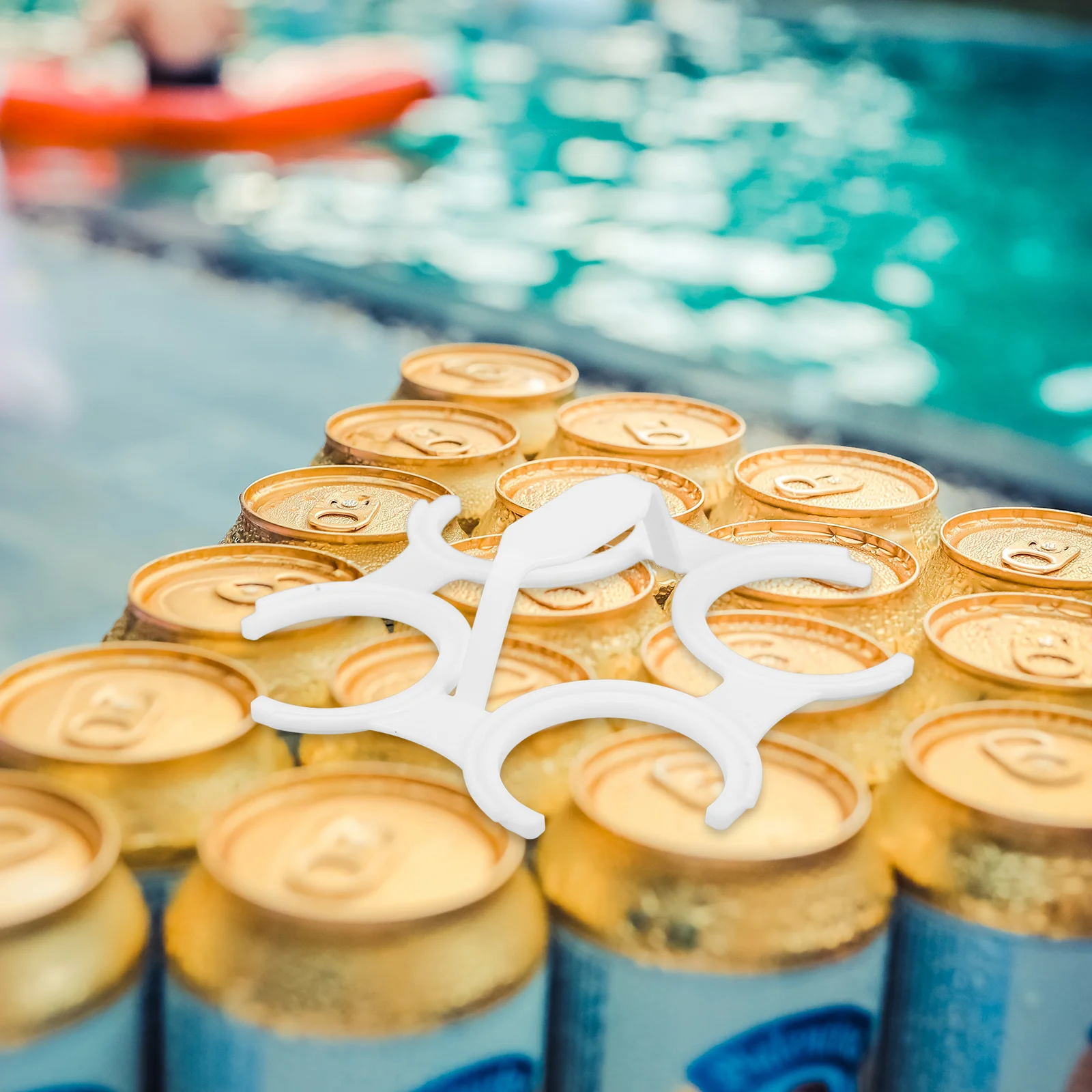 

10Pcs Plastic Bottle Carrier Grip Handles Wear Resistant Beverage Bottle Holders for Easy Transport Grip Handle for Bottles