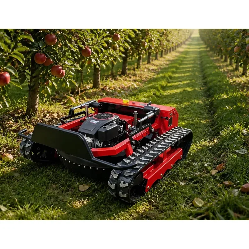 Hot Sale Professional Powered Remote Control Crawler Grass Cutter for Home Garden Landscaping