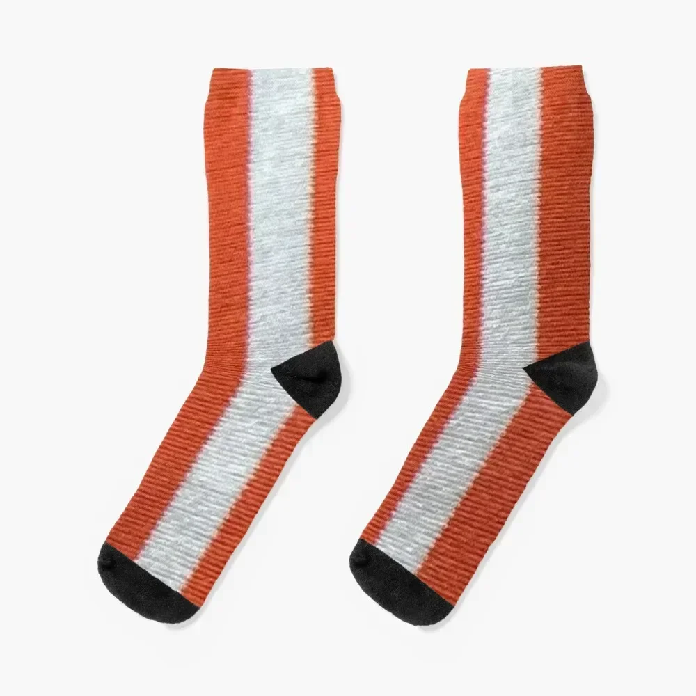 

Red Vertical Stripes Socks Thermal man winter christmas gift basketball kawaii Men Socks Women's