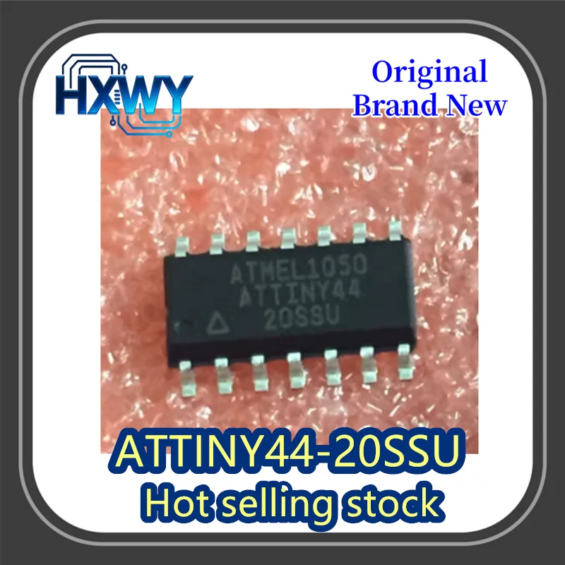 

(10/50 pieces) ATTINY44-20SSU ATTINY44 SOP14 Microcontroller Chip IC Electronics Brand New Original