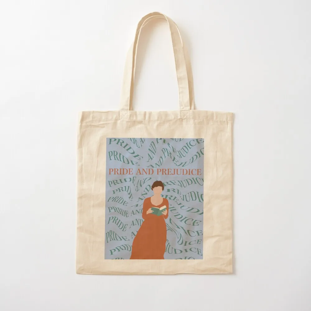 

Pride and Prejudice - Blue Tote Bag hand bag canvas bags Canvas Tote Bag