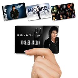 Michael Jackson Fashion Matte Gold Silver Black Matte Film Skin Sticker Tape For Bank Credit Debit Card