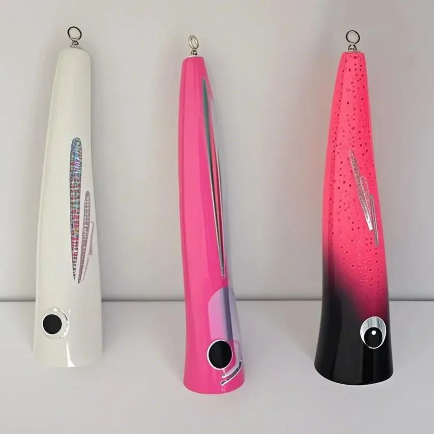 

Wood Bait Trolling Lure Deep Sea Pencil Boat Fishing Artificial Bait fishing lure Wooden Lure Popper Baits