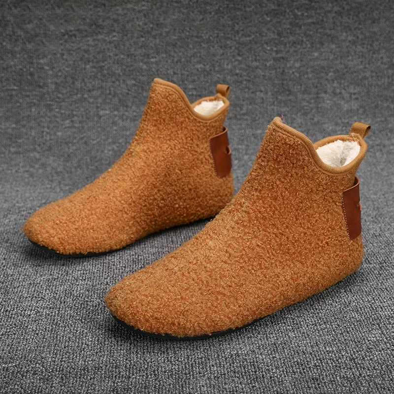 YRZL شبشب شتوي رجالي قطن كاجوال أحذية عالية الجودة دافئة عالية الجودة مضادة للانزلاق خفيفة الوزن مريحة أحذية الملاعب المغطاة للرجال #1