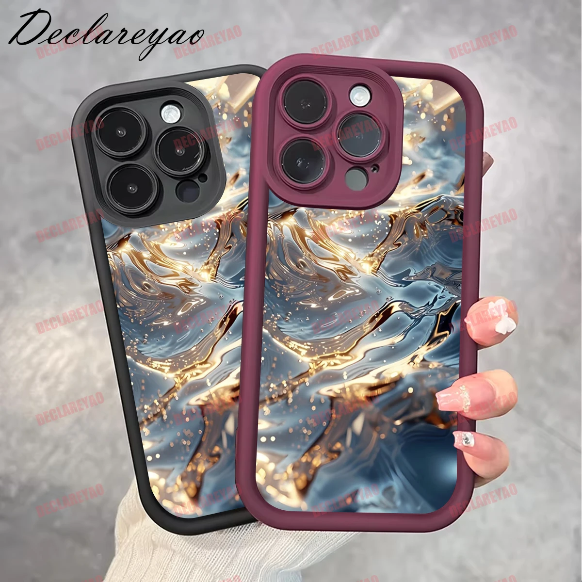 DECLAREYAO ماتي بولي TPU سليم غطاء ناعم ل Realme C33 C11 C15 50 C25 60X C30 C65 5I Q3 N65 C20A C51S 5G N حافظة سيليكون مقاومة للصدمات #5