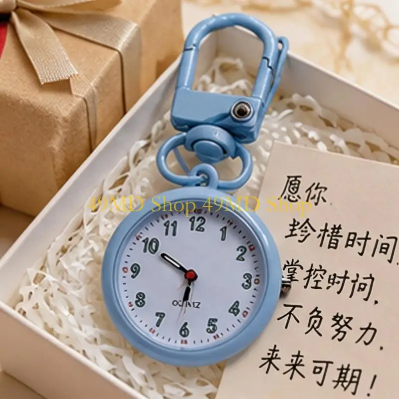49MD Portable Clip Watch for Test Takers, Backpacks and Daily Bags