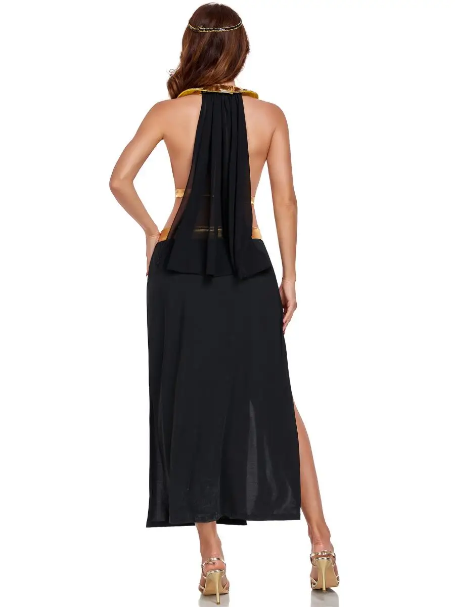 Medieval Athena Princ Cosplay Costume Godd loween Par Wear Attractive Queen Sle Polyester Traditional Chinese Co...