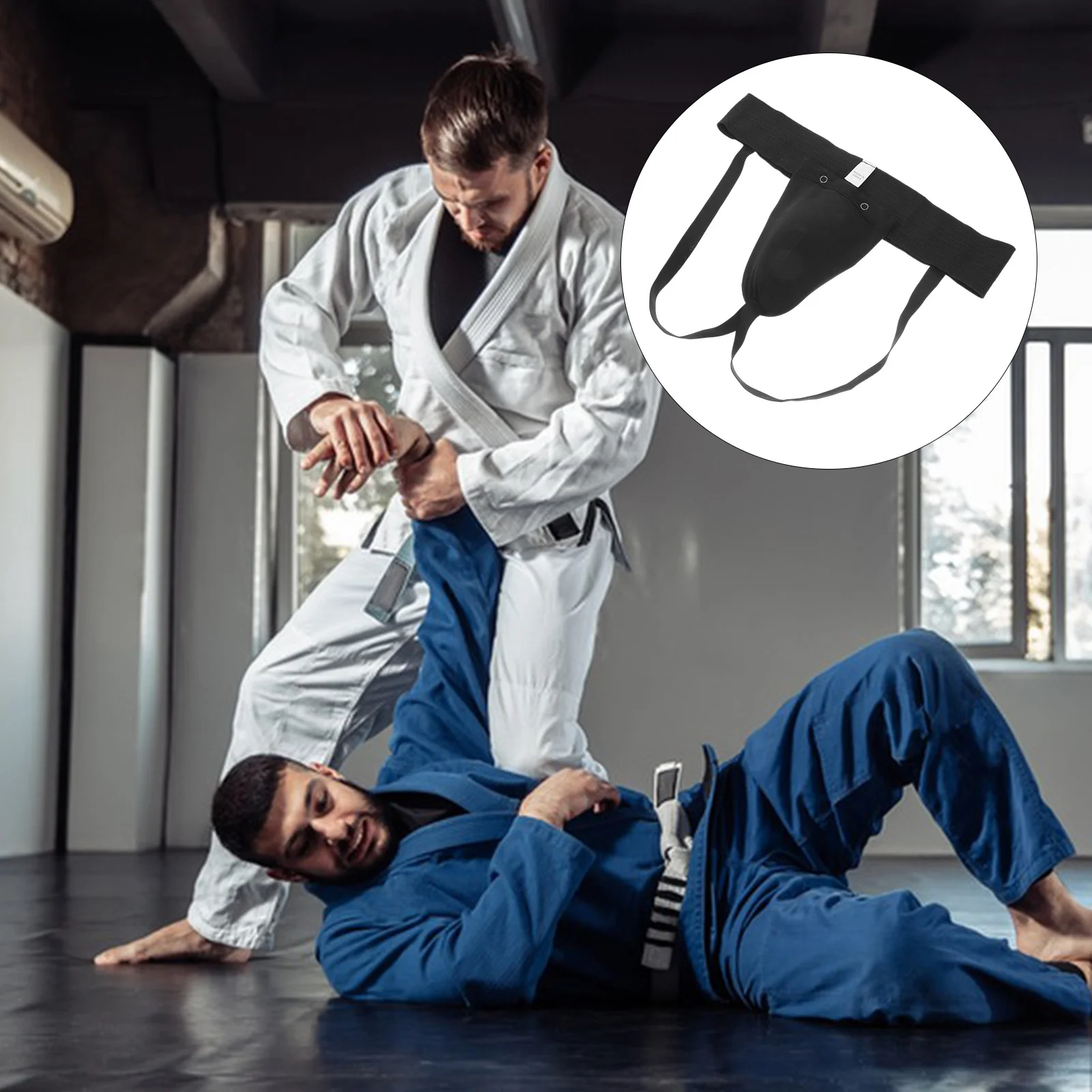 

Breathable Crotch Protector for Men Ergonomic Design Latex Cotton Material Training Groin Guard for Boxing Mma Kickboxing