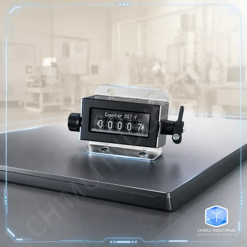 【CHIMU INDUSTRIAL】 Industrial Punch Machinery Pull Counter D67-F 5-Digit D94-S 6-Digit Point Counter for Stamping Press
