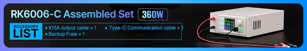 RD RK6006 RK6006-BT 60V 6A 4-stellige Kommunikationsfähige Einstellbare DC-zu-DC Step-Down Spannungsregelbare Labornetzteil Buck-Wandler – Detail 10