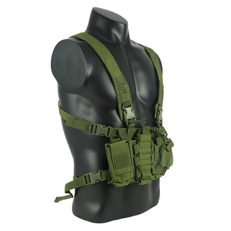 Field Vest Tactical Tank Top for Training Outreach Training Sports Chest Hanger Quick Release Bag