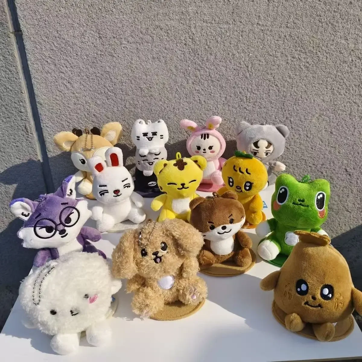 Kpop Miniteen Cute Plush Pendant Keychain Keyring JEONGHAN JOSHUA HOSHI VERNON DINO WONWOO WOOZI MINGYU Cartoon Bag Accessories