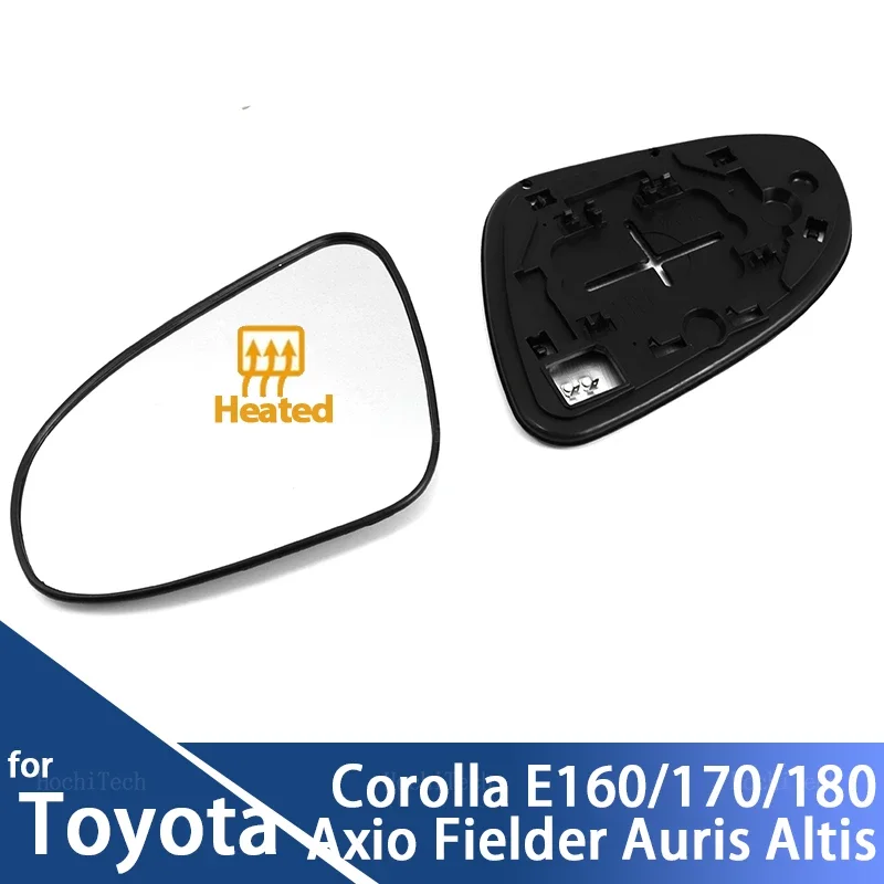 Left or Right Rearview Replacement Side Rearview Wing Mirror Glass for Toyota Corolla E160 E170 E180