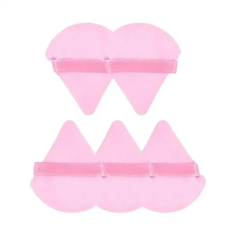 1/5/6/20/50 Stuks Driehoek Poederdons Voor Losse Poeder Vloeibare Cosmetische Zachte Pluche poederdons Make-Up Foundation Bladerdeeg Make-Up Tool