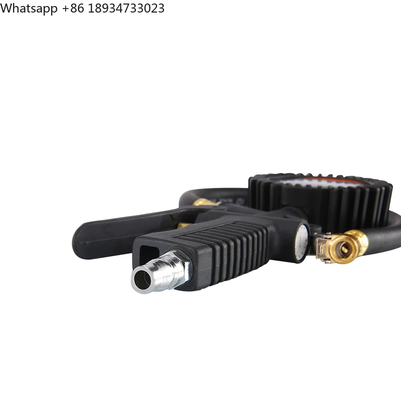 Digital Air Tire Inflator Pressure Gauge With Chuck Hose
