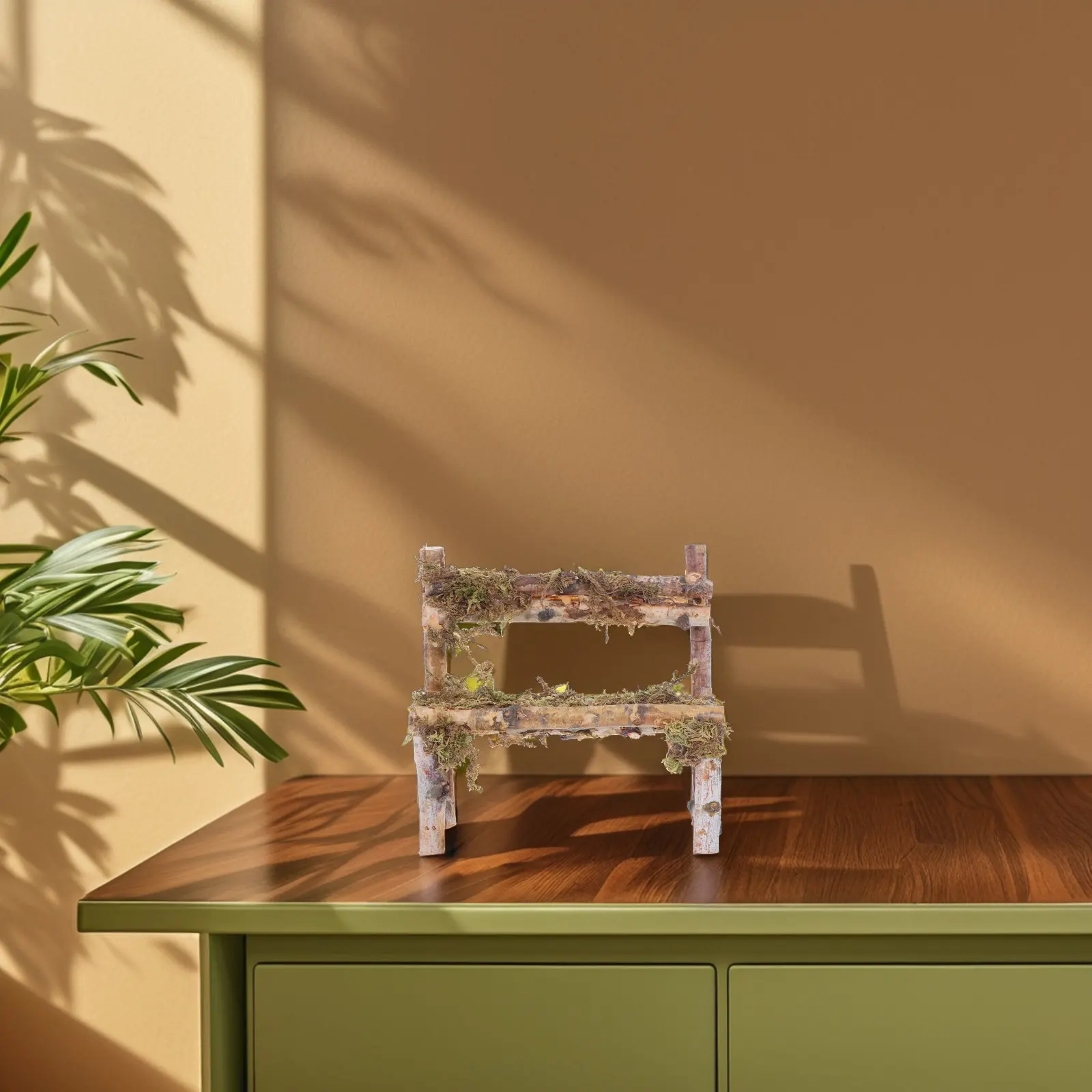 

Миниатюрный деревянный стульчик-украшение для кукольного домика, микроландшафта, садового декора, маленькая скамейка-реквизит, аксессуары для рукоделия, винтажная мебель