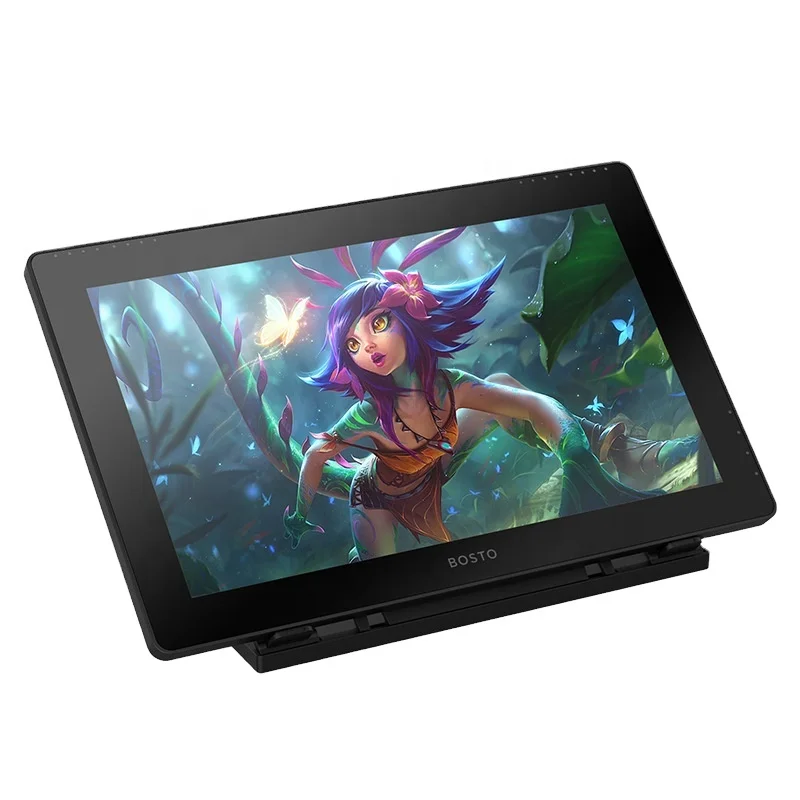 

16HD Drawing Tablet Monitor 15.6inch Drawing Pen Display Graphic Monitor 8192 Level Pen Tablet Pressure Drawing