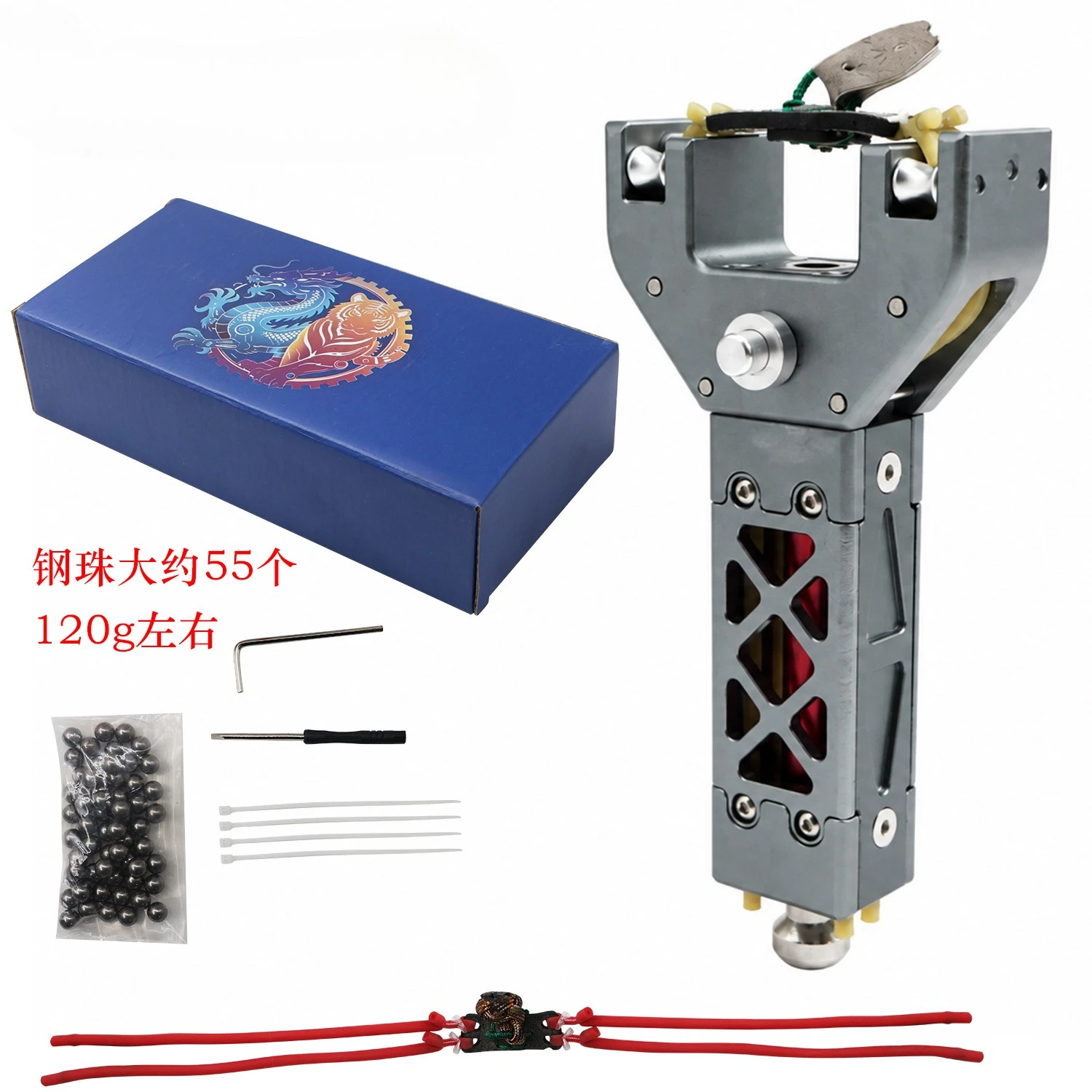 All Aluminum Alloy Automatic Loading Rapid Fire Adult Outdoor Shooting Competition Camping Hunting Tool