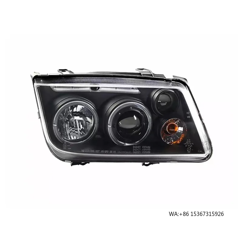 1999-2005 Lampu Depan LED DRL Lensa Double Beam Double Xenon HID Lampu Depan Assembly Lampu Depan Assembly