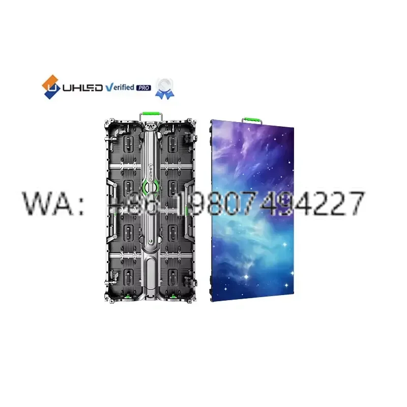 P2.9 P3.9 LED Display Screen 500x500 500x1000mm Outdoor Stage Video Wall Panel for Church Event Rental Use