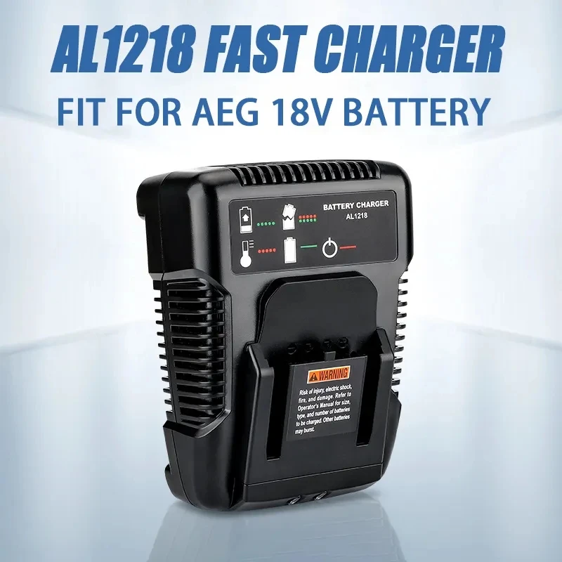 

18V Lithium Battery Charger AL1218 for AEG L1815G L1820R L1820S L1825R L1830R L1840R High Quality Fast Charging 2A