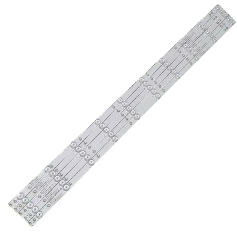 

5pcs LED Backlight strip For Philips 43"TV 43PFF5650 LB43003 LBM430P1001-AJ-3S 2S BV-1 CRH-AA433535T051053U-REV1.3 Lb43013